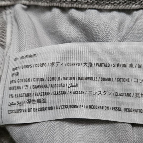 βοΈ Abercrombie & Fitch 90s Relaxed High-Rise Wide-Leg Jeans 30 / 10S #1217 - Picture 10 of 14